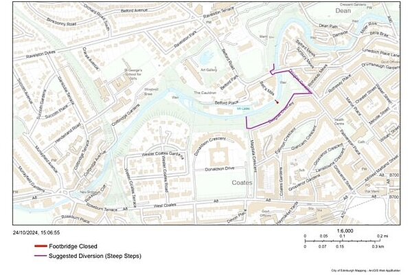 Water of Leith Map